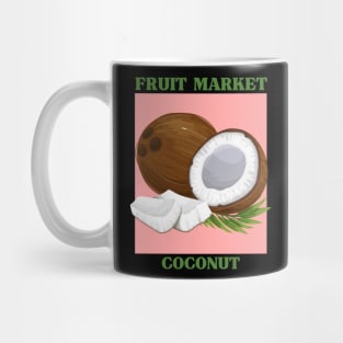 Fruit market coconut Mug